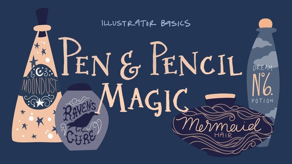 Illustrator Basics: The Pen & Pencil Tools