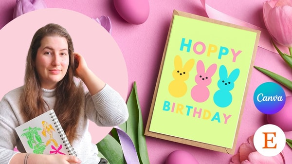 Design and Sell Printable Greeting Cards on Etsy with Canva