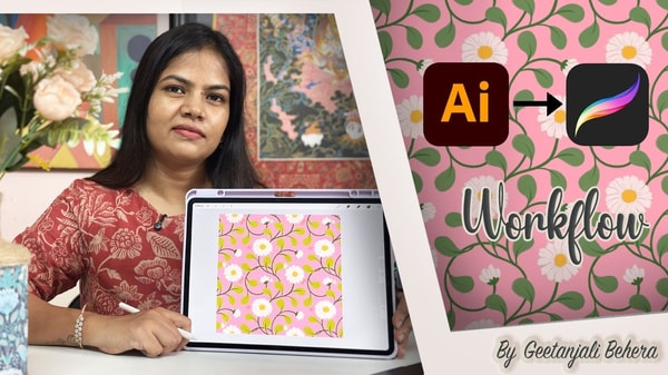 How to Make a Seamless Trail Pattern Template in Adobe Illustrator for Procreate: 3 Workflows