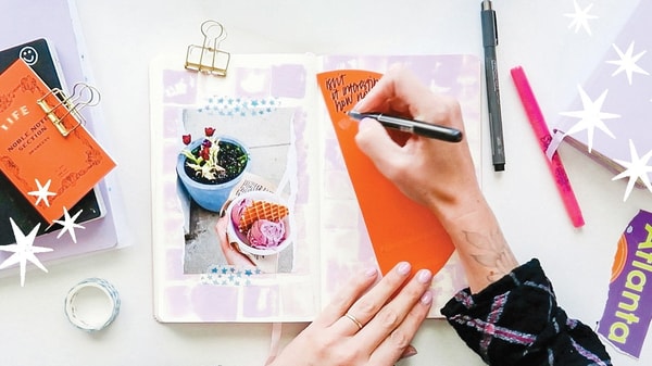 Art Journaling Creative Sparks: 3 Simple Background Techniques to Fill the Blank Page