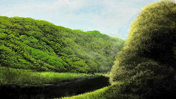 Landscape Painting for Beginners: Step-by-Step Nature Scene with Acrylics