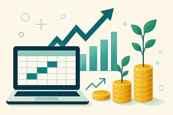 Personal Finance in 6 Steps: Budget, Save, and Start Investing (w. Smart Excel Tools)