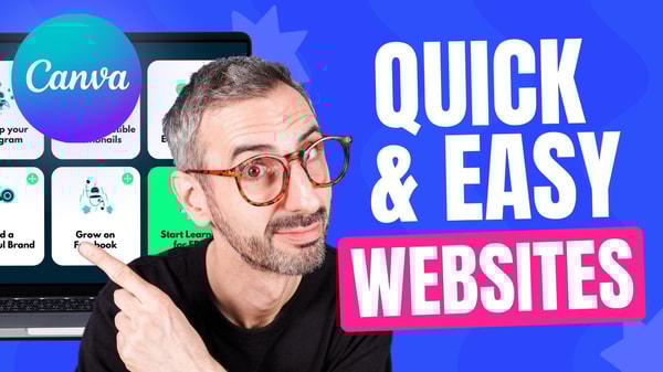 Build Quick & Easy Websites with Canva