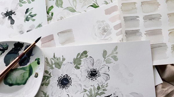 How To Create White Watercolors
