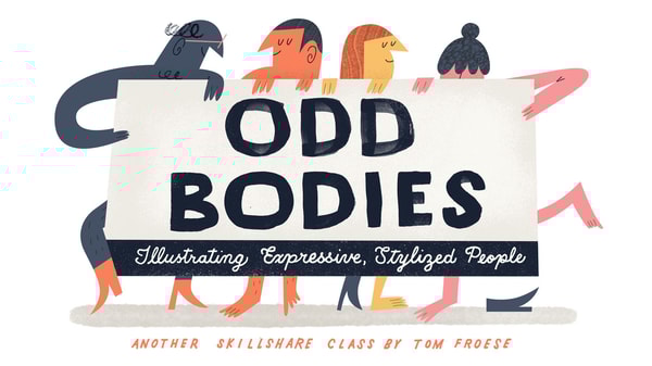 ODD BODIES: Illustrating Expressive, Stylized People