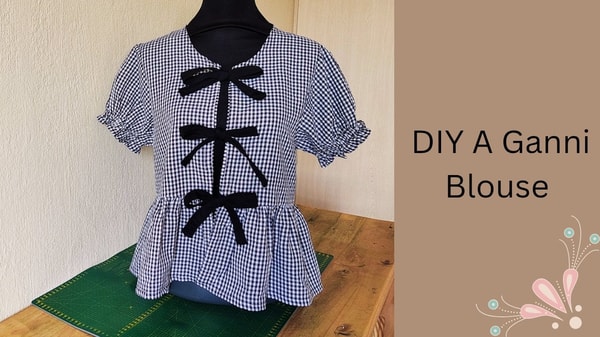 DIY Ganni Blouse.
