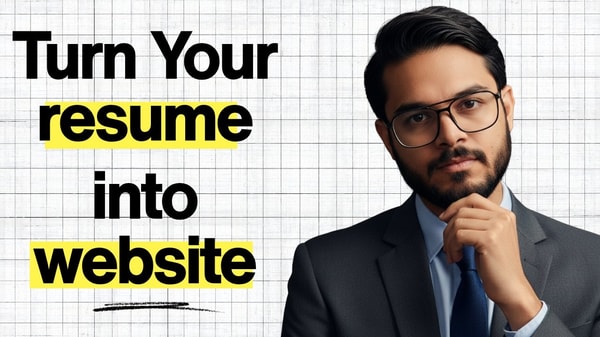 Turn Your Resume Into a Portfolio Website Using AI - No Coding Needed