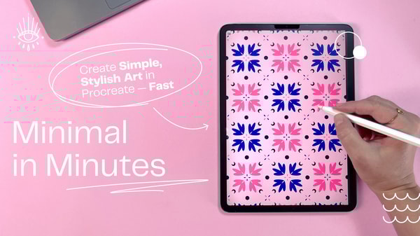 Minimal in Minutes: Create Simple, Stylish Pattern in Procreate — Fast.