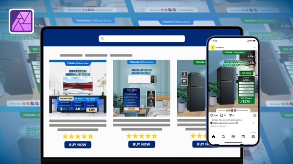 Affinity Photo: Social Media & Marketplace Design Across Platforms