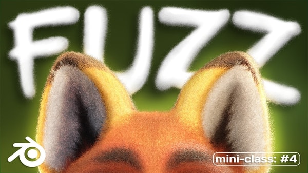 Mini-Class: Add Textured Hair to Your Character Designs in Blender 3D