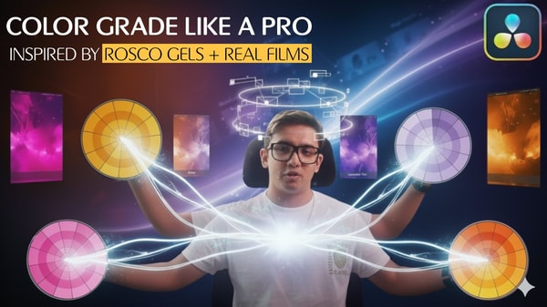 Cinematic Color Grading with Rosco Looks in DaVinci Resolve