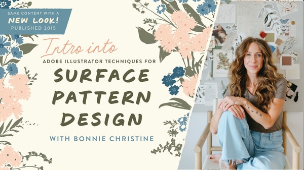 Intro to Surface Pattern Design: Learn Adobe Illustrator