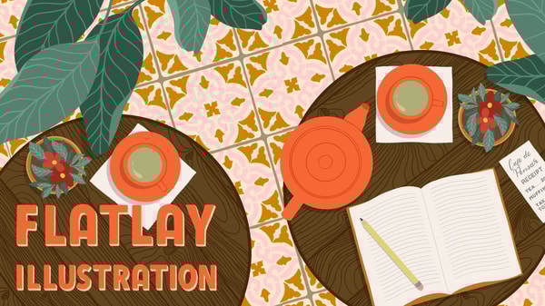 Flatlay Illustrations