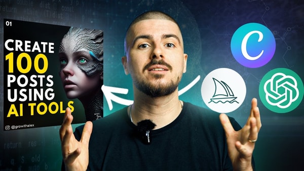 Use AI for Graphics design, Canva, Chat GPT & Midjourney