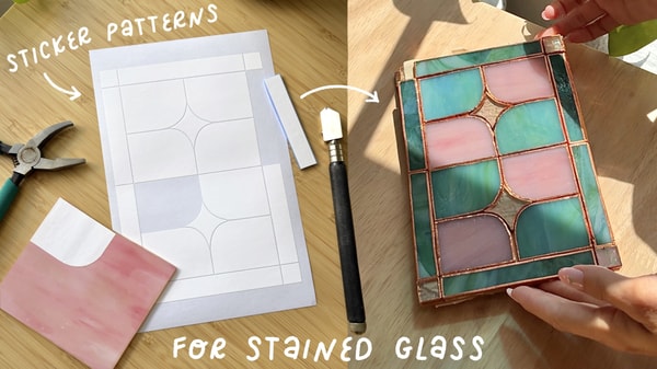 Sticker Patterns for Stained Glass | Procreate & Cricut