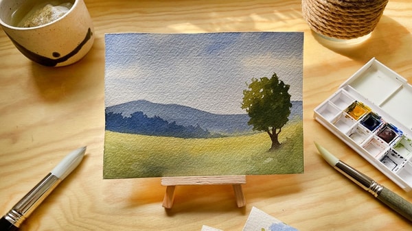 Mini Landscapes in Watercolour: Simple Techniques for Countryside Scenes