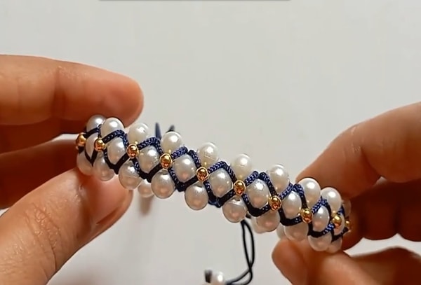DIY Pearl Thread Bracelet: Make Elegant Jewellery at Home