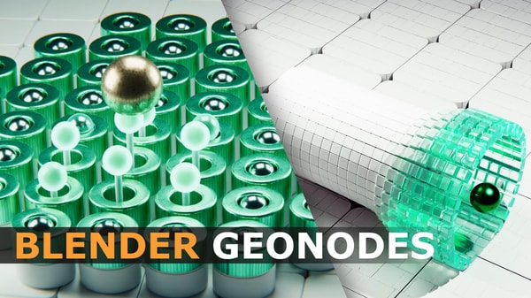 Blender GeoNodes | Master Proximity Animations