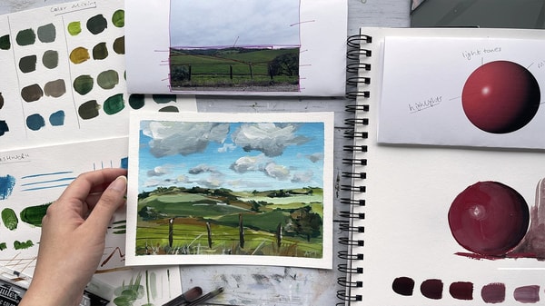 Acrylic Landscape Painting: Learn The Basics for Beginners