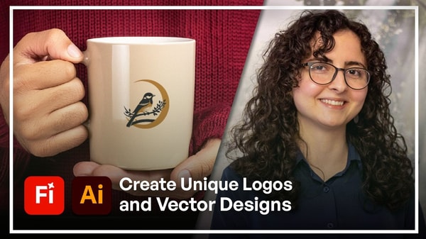 Create Unique Logos and Vector Designs with Adobe Firefly & Adobe Illustrator