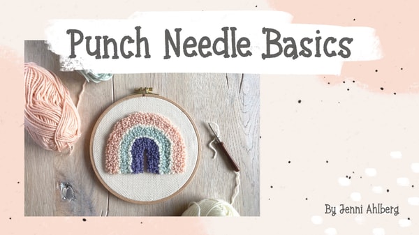 Punch Needle Basics - How to Create a Punch Needle Project in a Swoosh