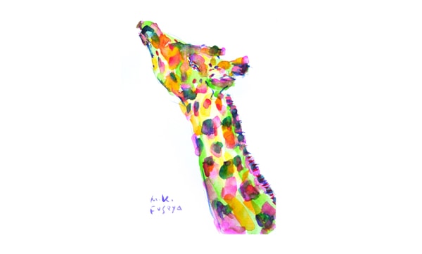 From Spots to Splashes: How to Paint a Bold & Colorful Giraffe | Beginner Animal Painting Class
