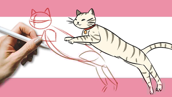 Drawing Jumping Cats: Easy Step-by-Step Guide for Beginners