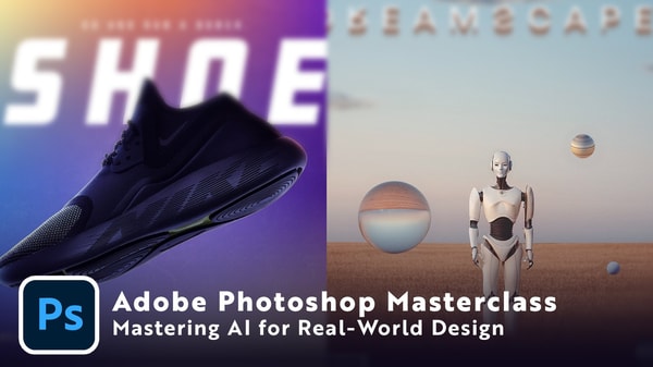 Adobe Photoshop Masterclass: Mastering AI for Real-World Design