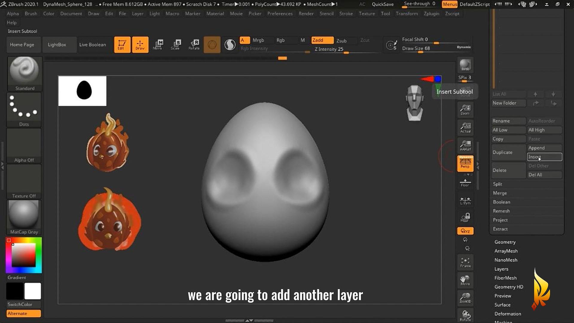 Model a Character in Zbrush - For Beginners | Resu Chron | Skillshare