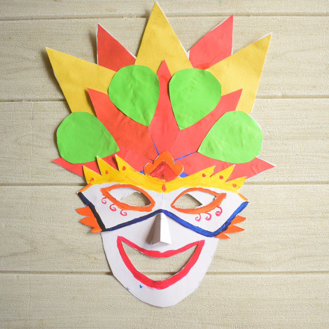 Masskara Festival/ Happy Face Mask : Kids Craft | Joan Peconcillo ...