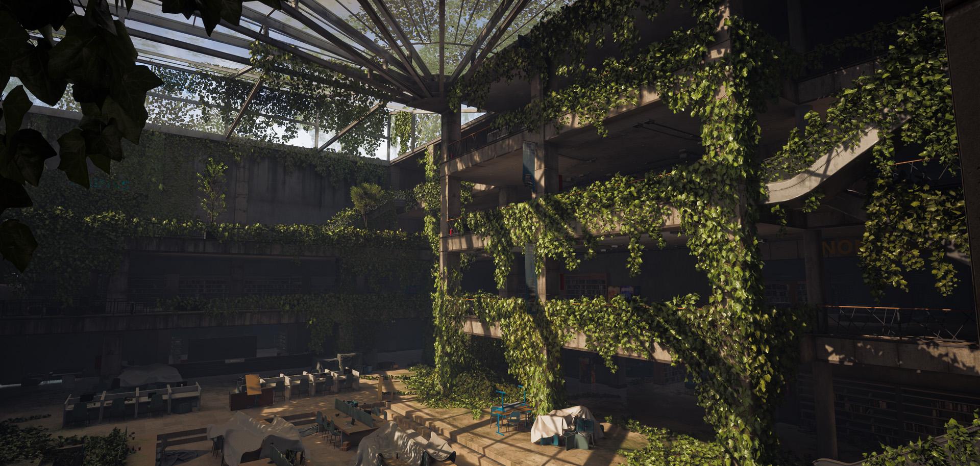 محیط داخلی بازی