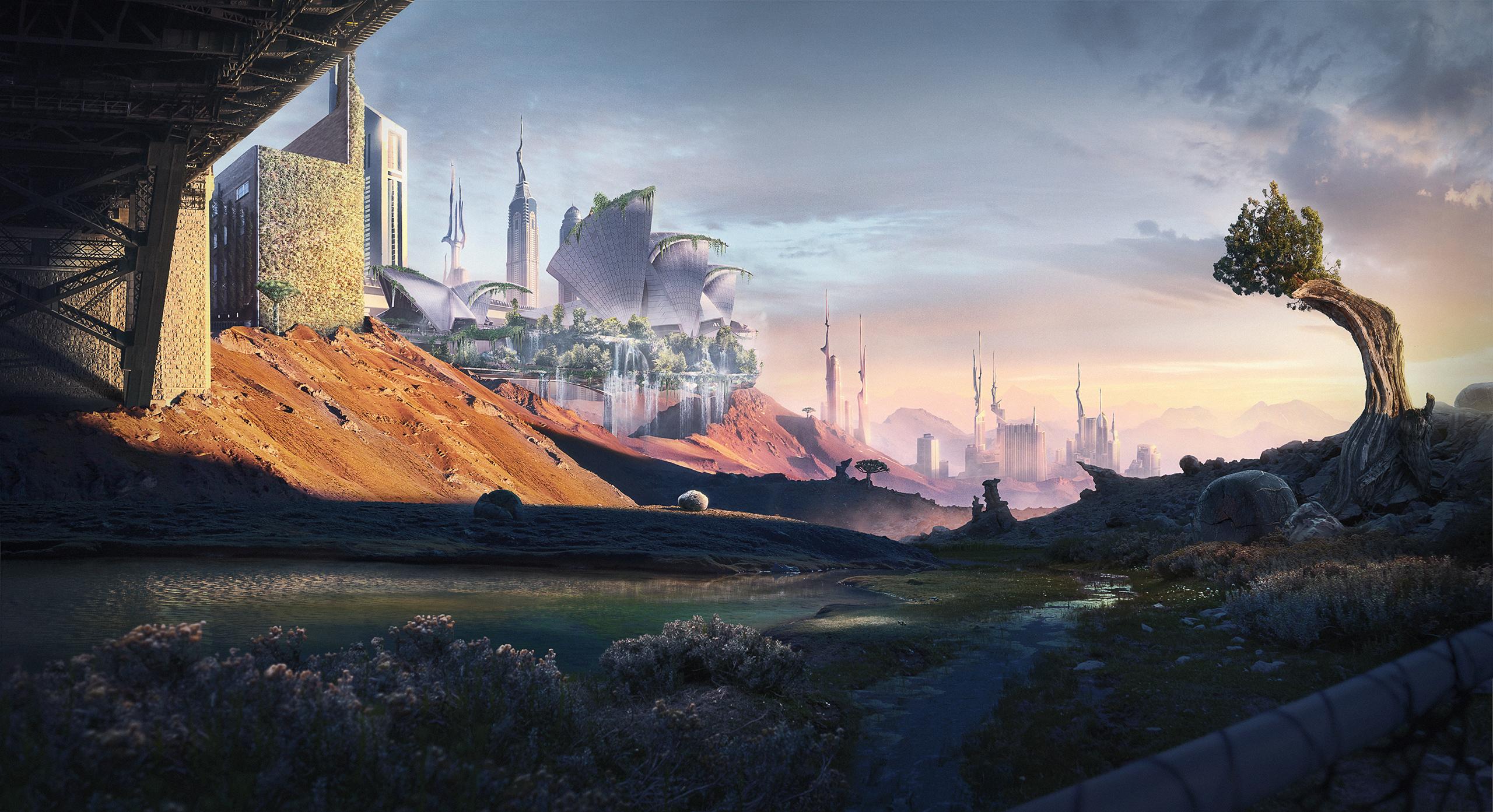 نتیجه نهایی نقاشی مات دیجیتال