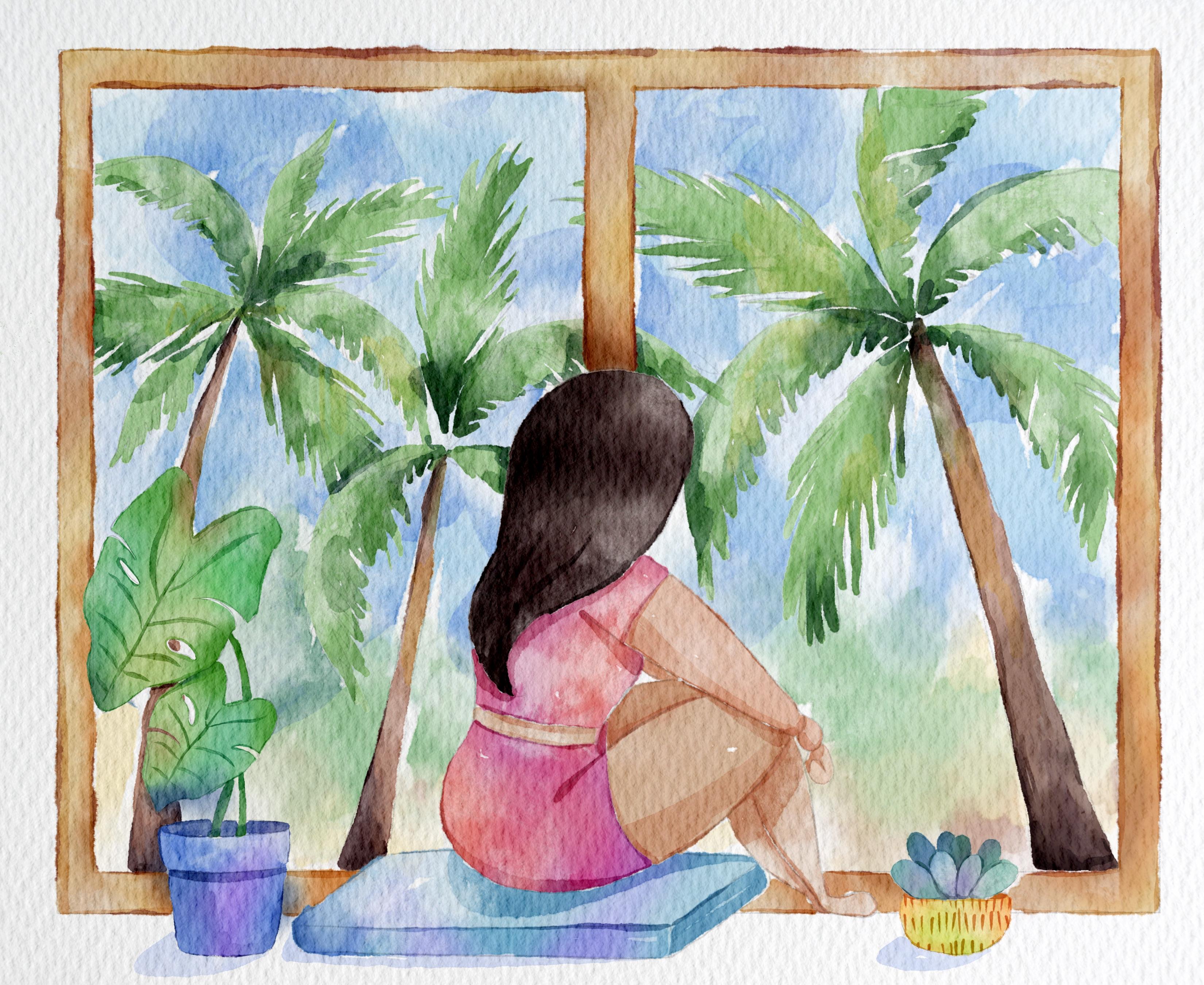Character Illustration with Botanicals - Create Digital Art in Watercolor  Style in Procreate | Inga Yoon | Skillshare