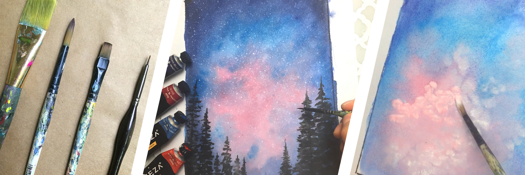 Create Watercolor Effects with Acrylic Paint Amanda Rinaldi Skillshare