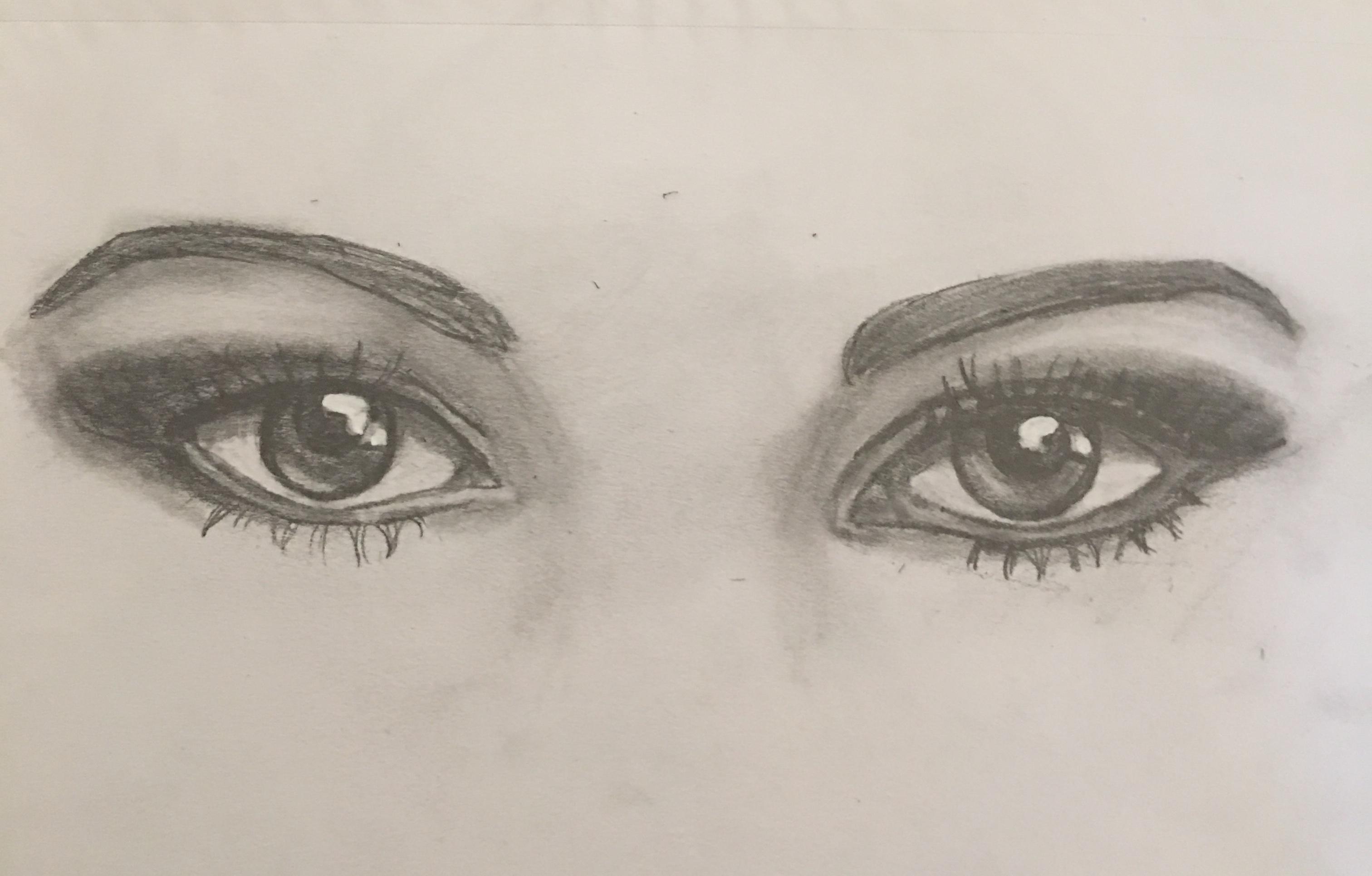 Lets Draw Sketch Realistic Eyes With Pencils Gabrielle