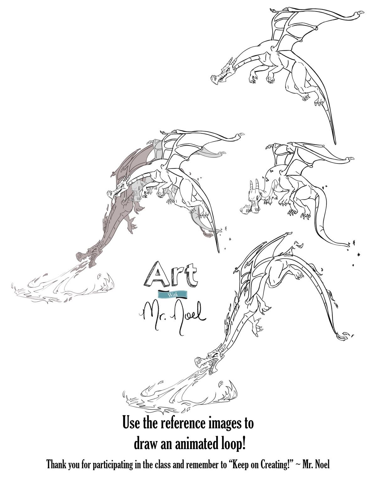 Draw a Fierce Fire Breathing Dragon - Step By Step - Tutorial | Art ...