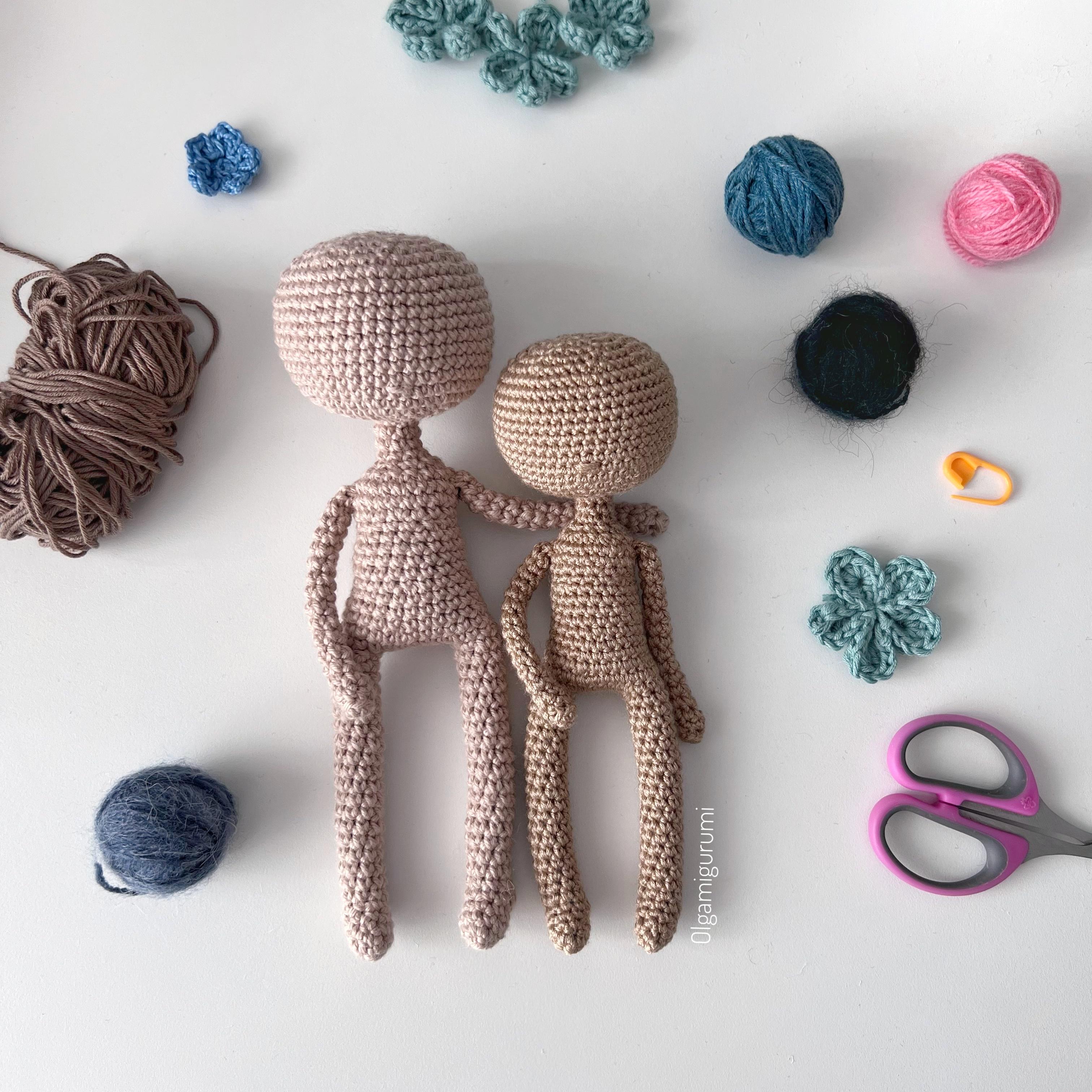 Crochet Your Unique Character: Basic Amigurumi Doll's Body, Olga Bortniak