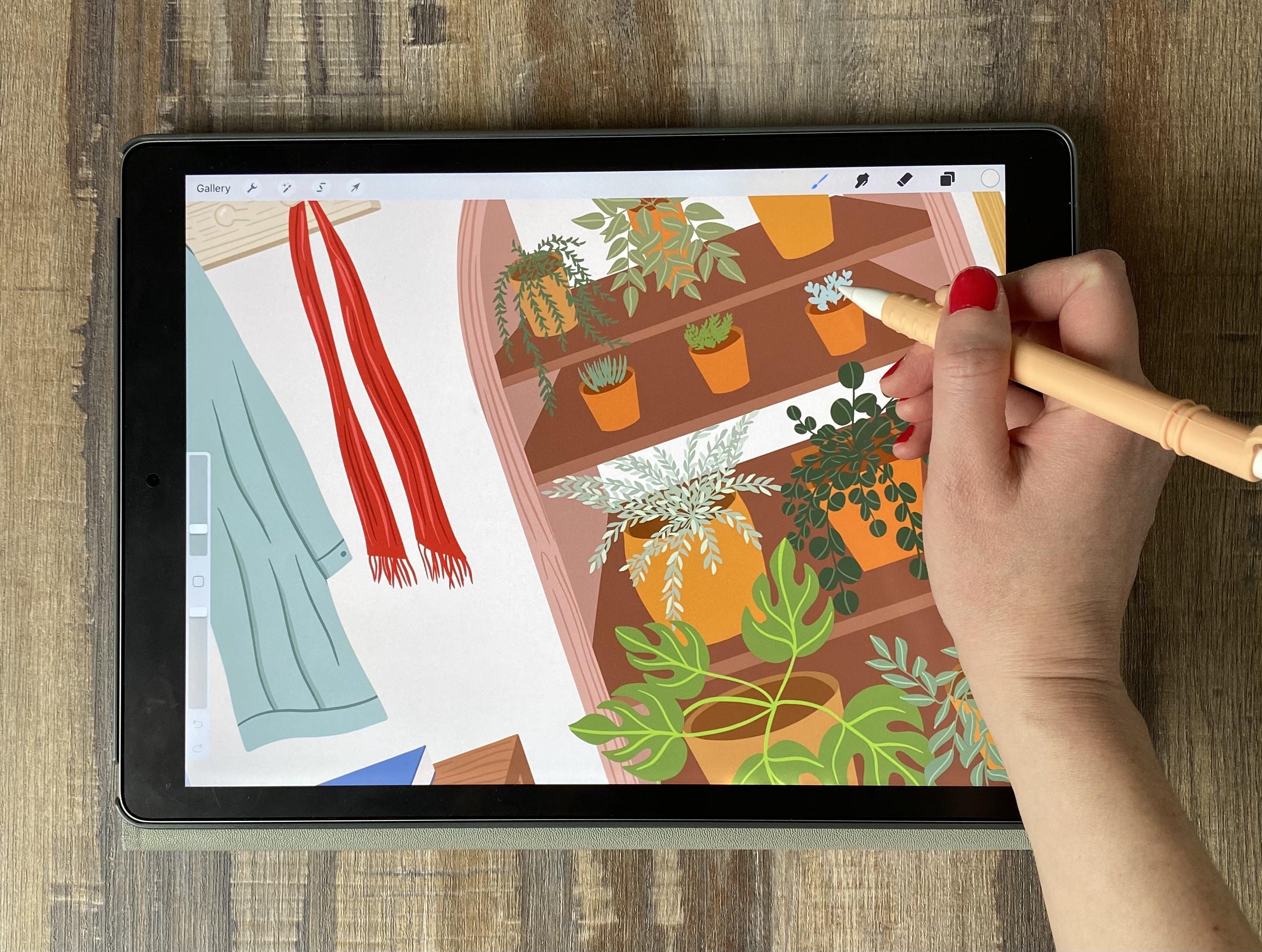 Desenhe comigo no Procreate: Ilustração de livro de receitas do