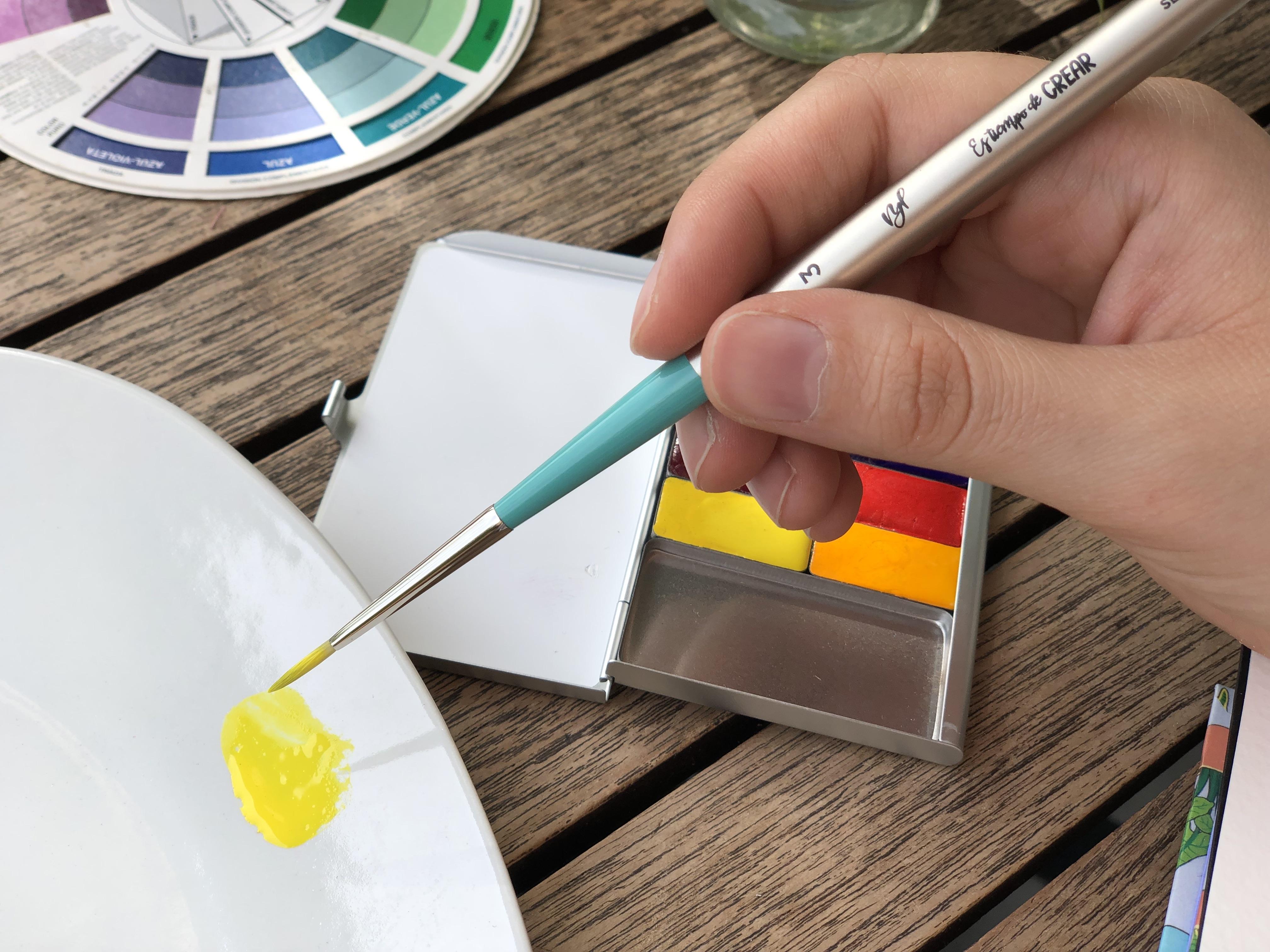 Entendiendo el Color con Acuarela, Gouache, Lápices de Colores y Óleo