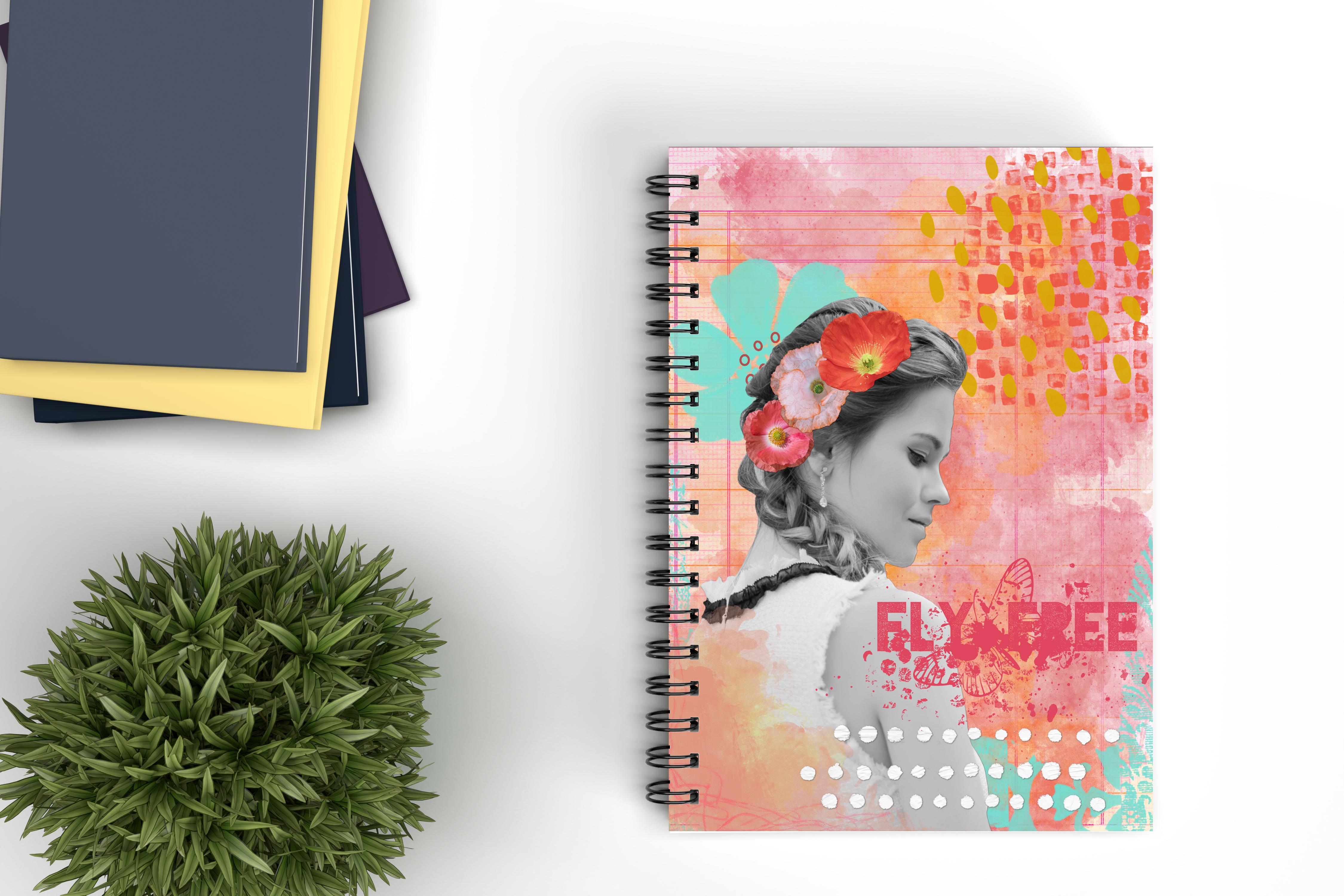 Mixed Media Collage Art Journaling in Procreate Carrie Barron