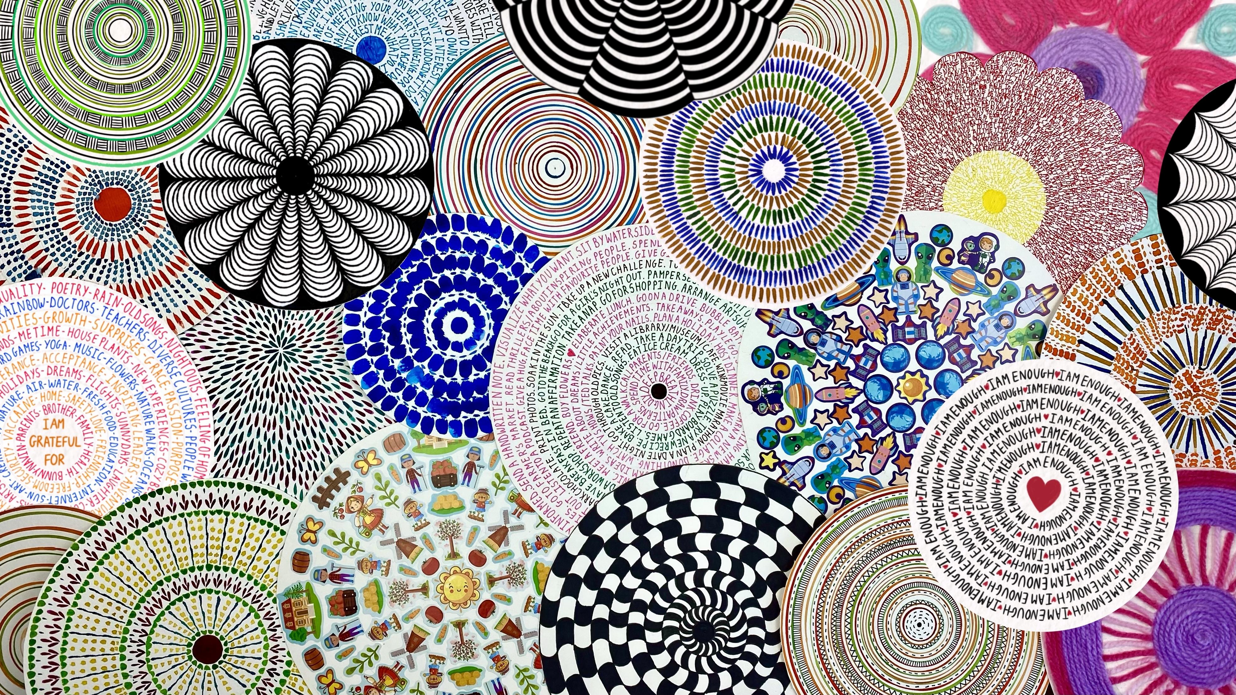 Mandalas - Cómo relajarse dando color