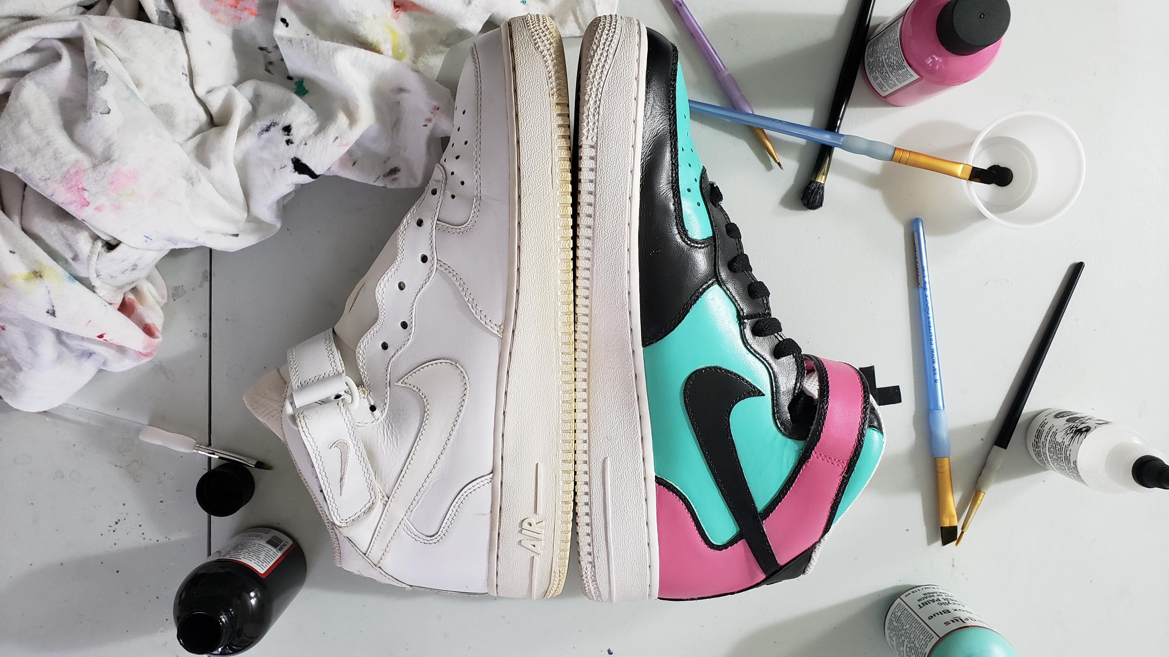 Sneaker Customizing for the Beginner Learn How to Paint Your Sneakers