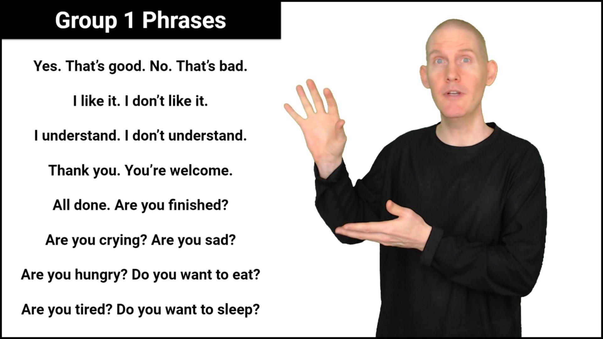 How To Say No Thank You In Asl Inmotion Hamleto