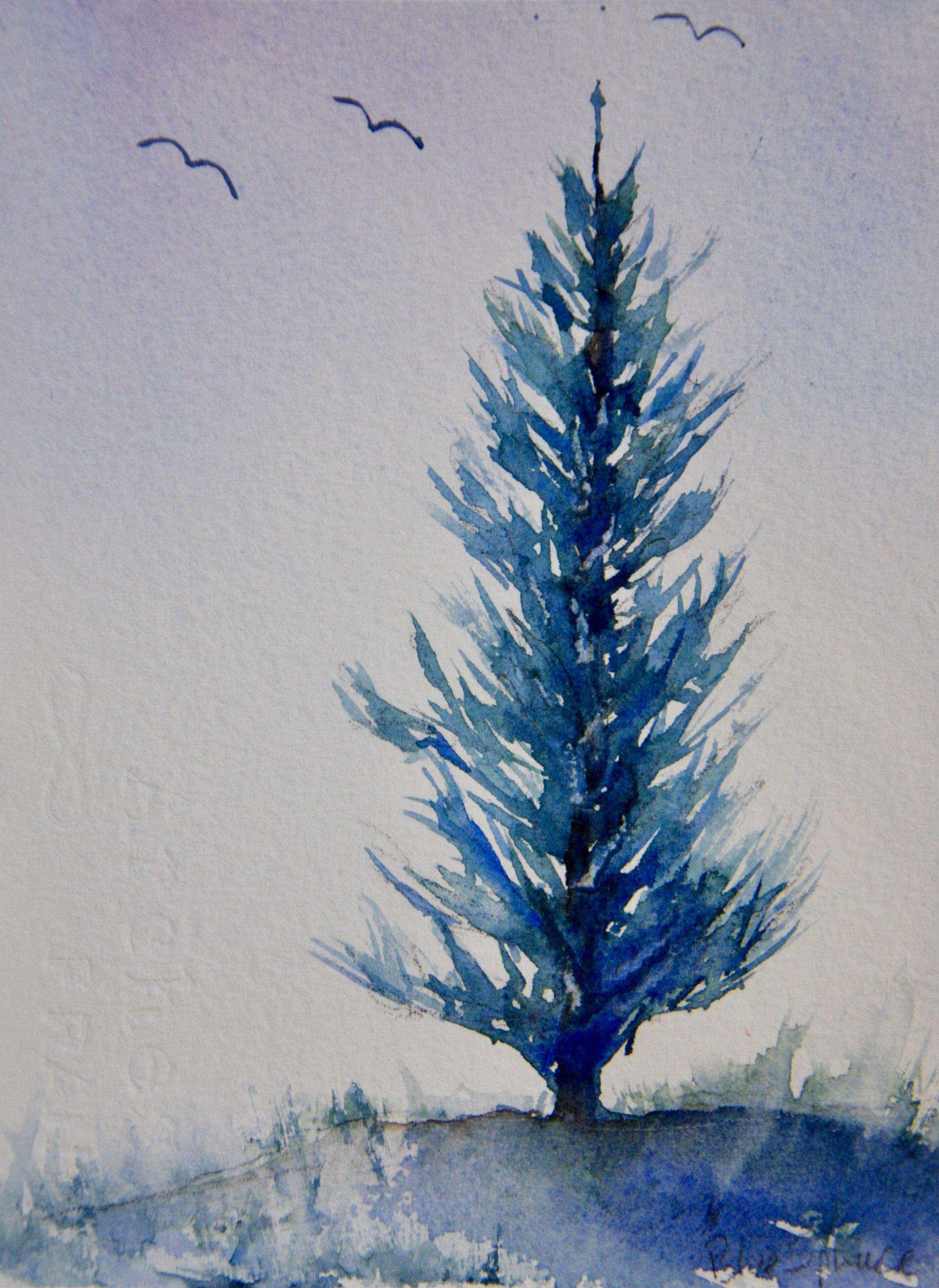 Painting Evergreen Trees In Watercolor Eva Nichols Skillshare