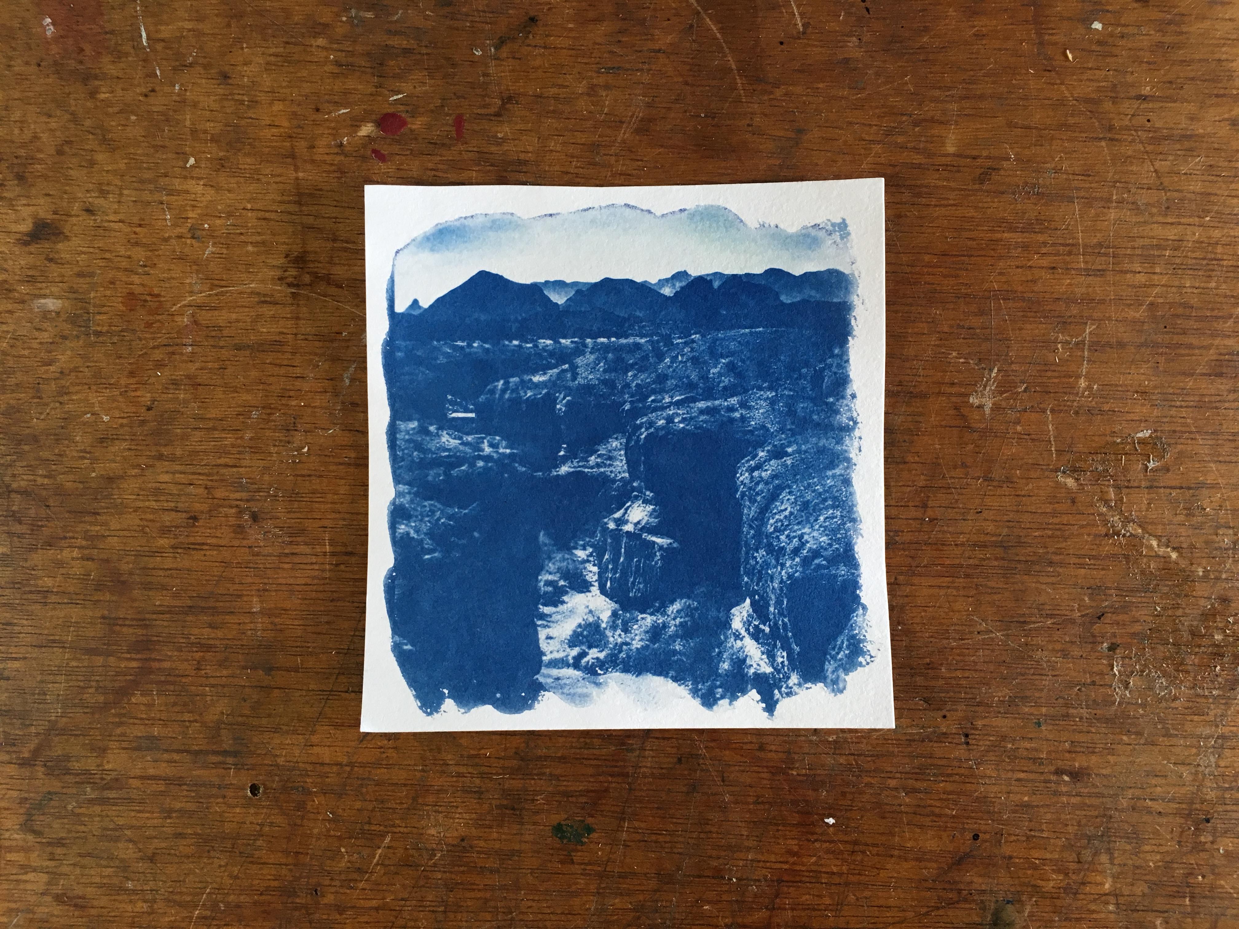 Landscape Cyanotype Photography with a Paper Negative Ben Panter