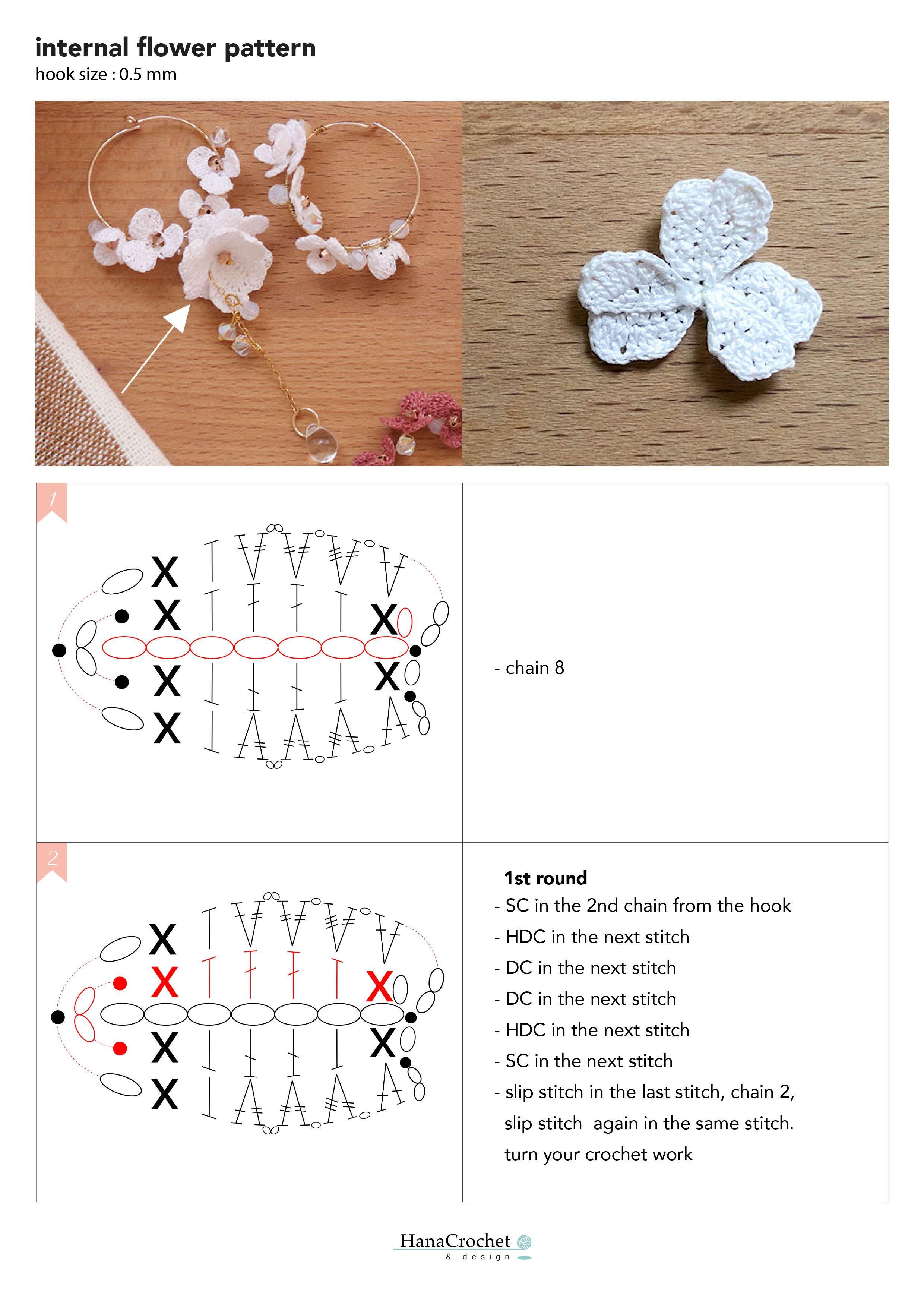 M&M Dot (Graph AND Row-by-Row Written Crochet Instructions) - 02 