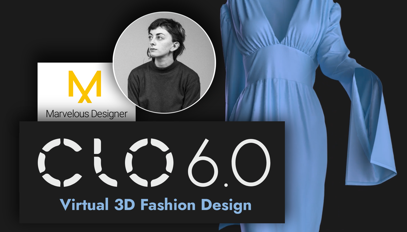 Aprenda MODA DIGITAL com Clo 3D e Marvelous Designer