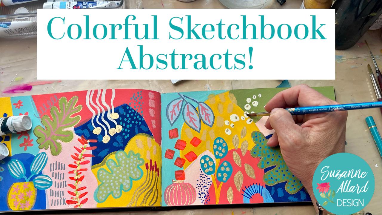 Sketchbook: Vibrant Sketch Adventures - A Guide to Spark Creativity for  Young Artists