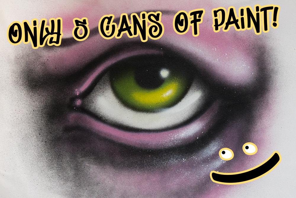 How to Spray Paint Eyes Tips + Tricks for Painting Street Art and