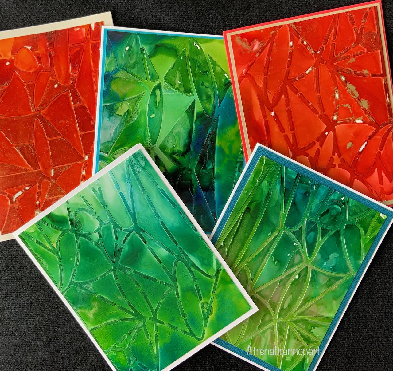 Alcohol Ink Party: An Introduction to Alcohol Inks, Trena Brannon